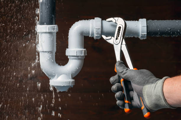 Professional Drain Cleaning technician working in North Waltham, MA